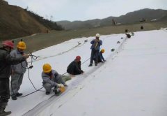 佳路通復(fù)合土工膜用于西寧蓄水項目